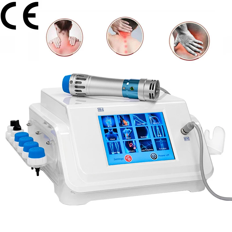 Portable Shockwave Therapy Machine Shock Waves For Muscle Device Masajeador  V80A Body Physiotherapy Equipment Massager Electric