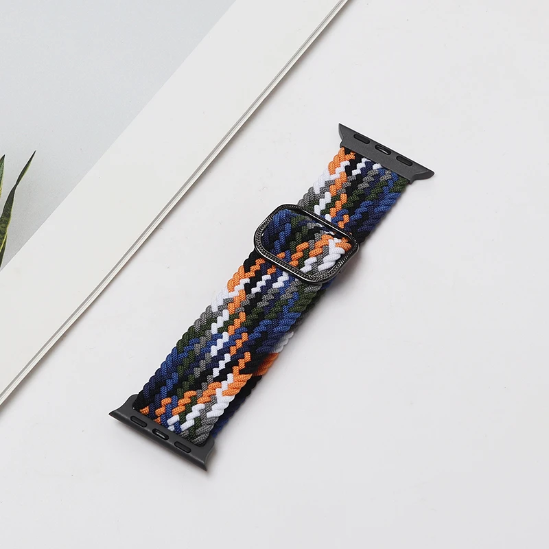 Braided Nylon Elastic Loop Strap