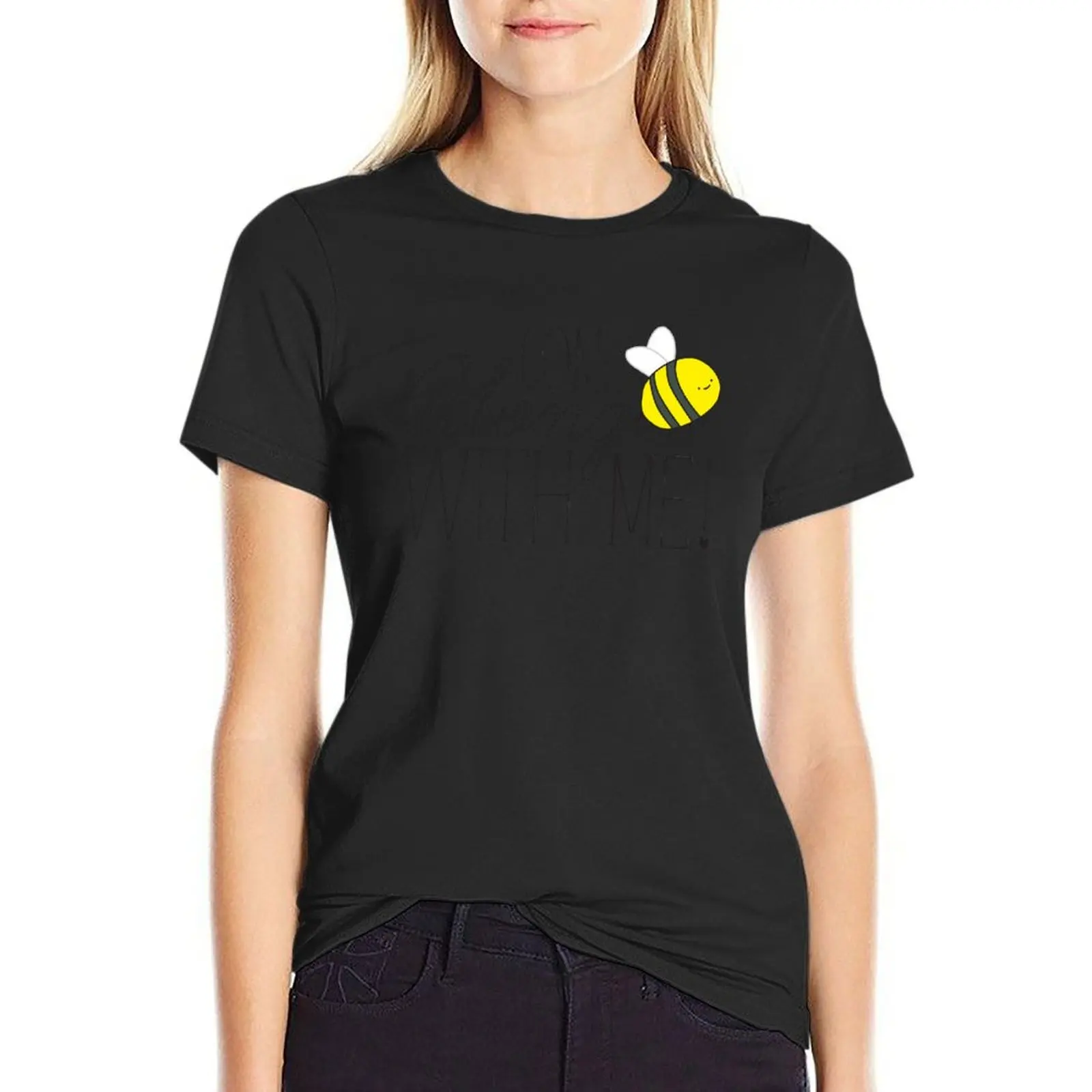 

Come Along with Me T-Shirt korean fashion Blouse t shirt Women