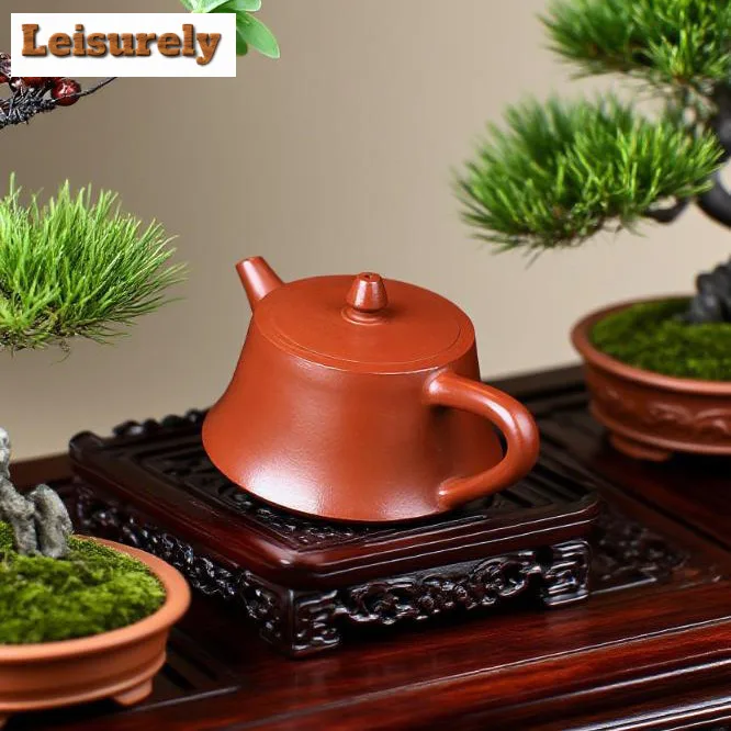 320ml Luxury Yixing Purple Clay Teapots Handmade Pot Raw Ore Dahongpao  Mud Kettle Chinese Zisha Tea Set Accessories Supplies