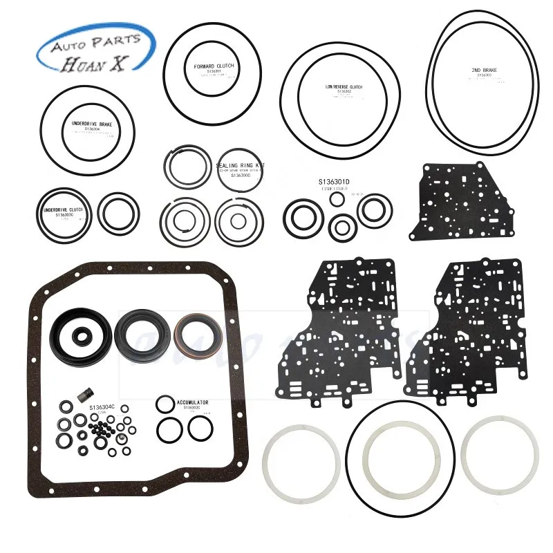 

U250E Auto Transmission Overhaul Kit Seal Gasket Repair Kit for Toyota Camry Gearbox Rebuild Kit Car Accessories K136900D