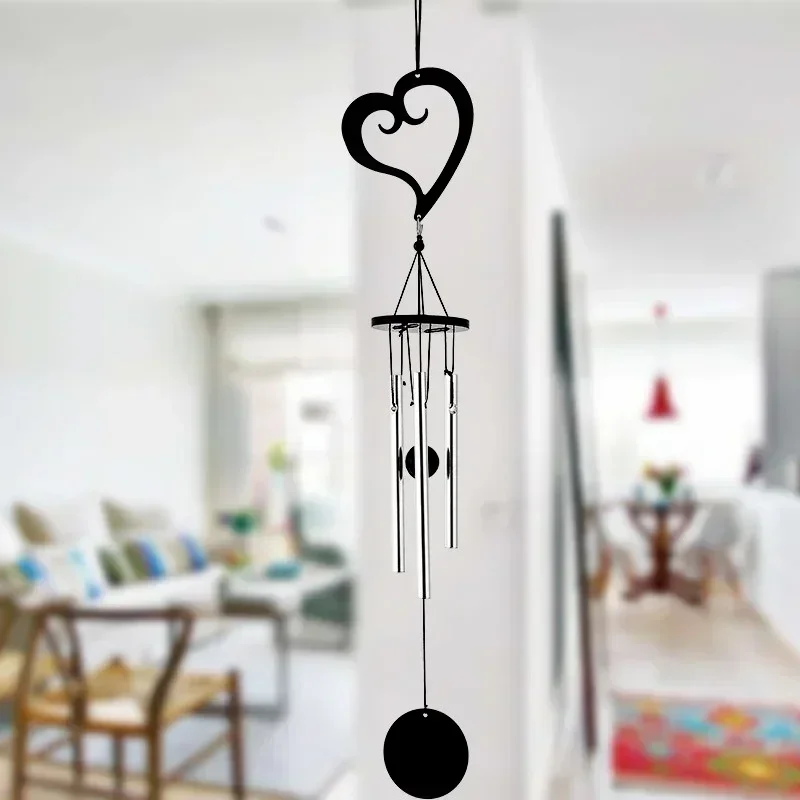 Personalized Metal Hollow Handicraft Pendant For Home Use Creative Multi Tube Music Wind Chime Decoration Holiday Surprise Gifts