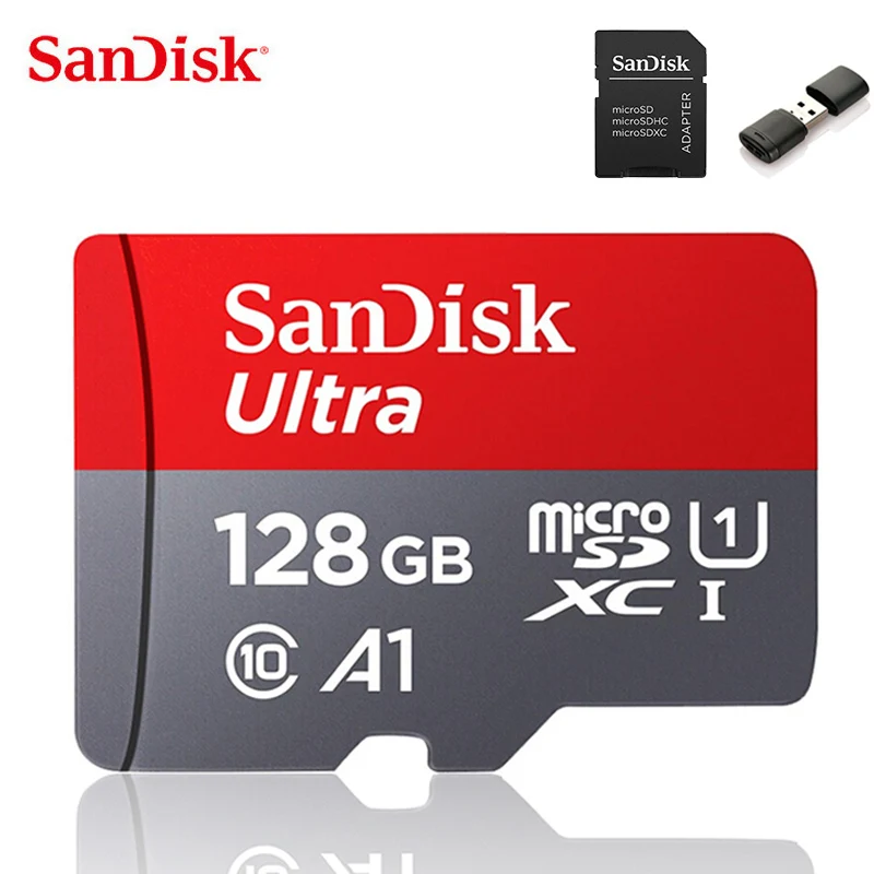 

SanDis Ultra Micro SD Card 128GB 64GB Class10 A1 Memory Card 256GB 1TB Micro SD 32GB 512GB Flash SD/TF Card For Phone