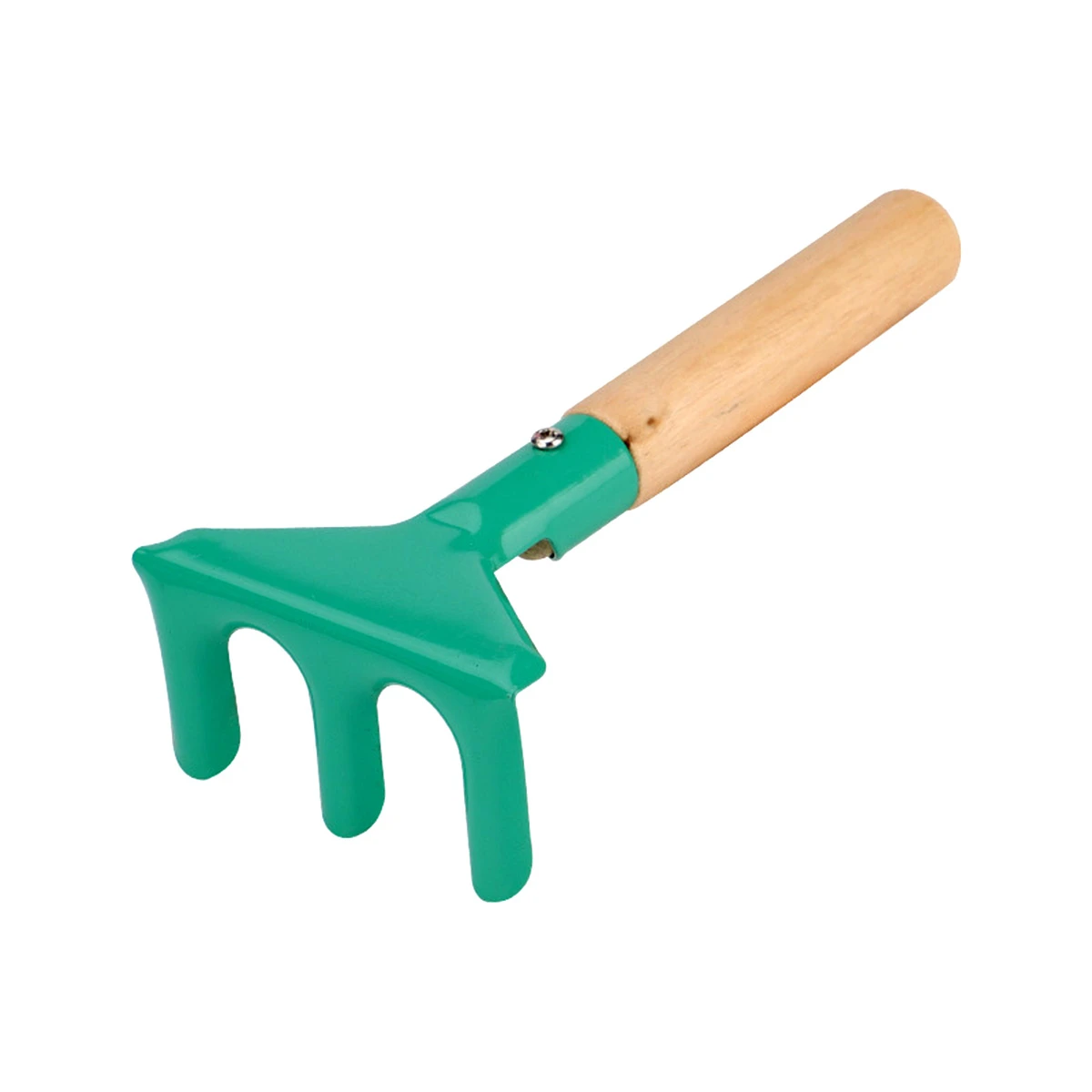 Kids Gardening Tool Sets Mini Metal Trowel with Wooden Handle Shovel Rake Trowel Kit Garden Beach Toy Sand Playing Children Gift