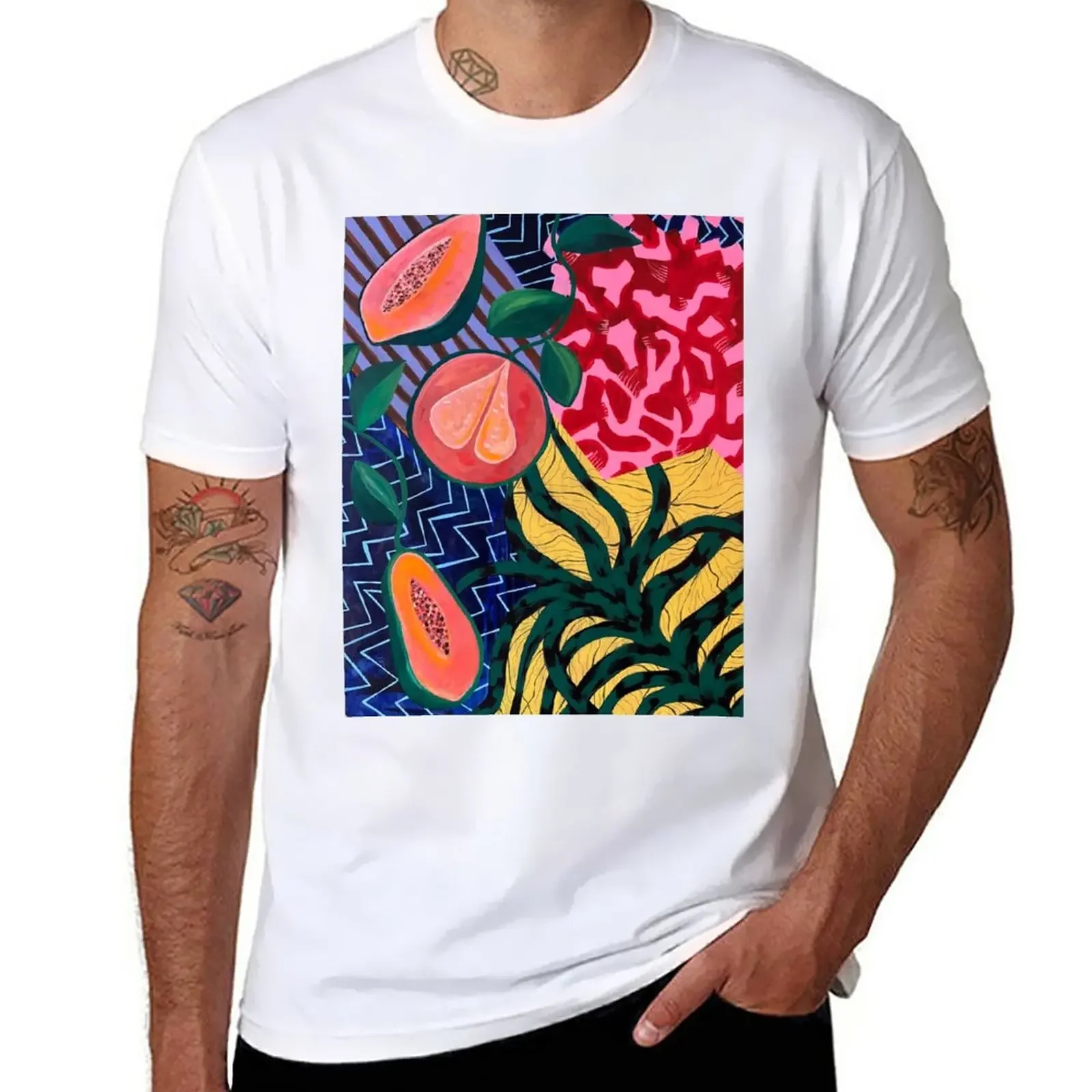 

Jardin T-Shirt oversized quick-drying shirts graphic tees oversized t shirts for men