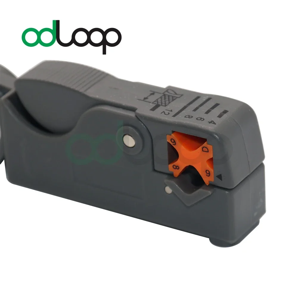 ODLOOP Stripping Pliers Decrustation Wire Cable Tools Stripper Stainless Steel Round Nose German Insulated Electrical Straight