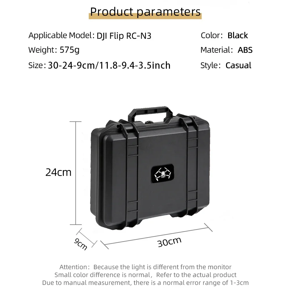 For DJI FLIP Mini Hand-held Case For DJI FLIP Portable Small Storage Box RC-N3 Remote Control Box