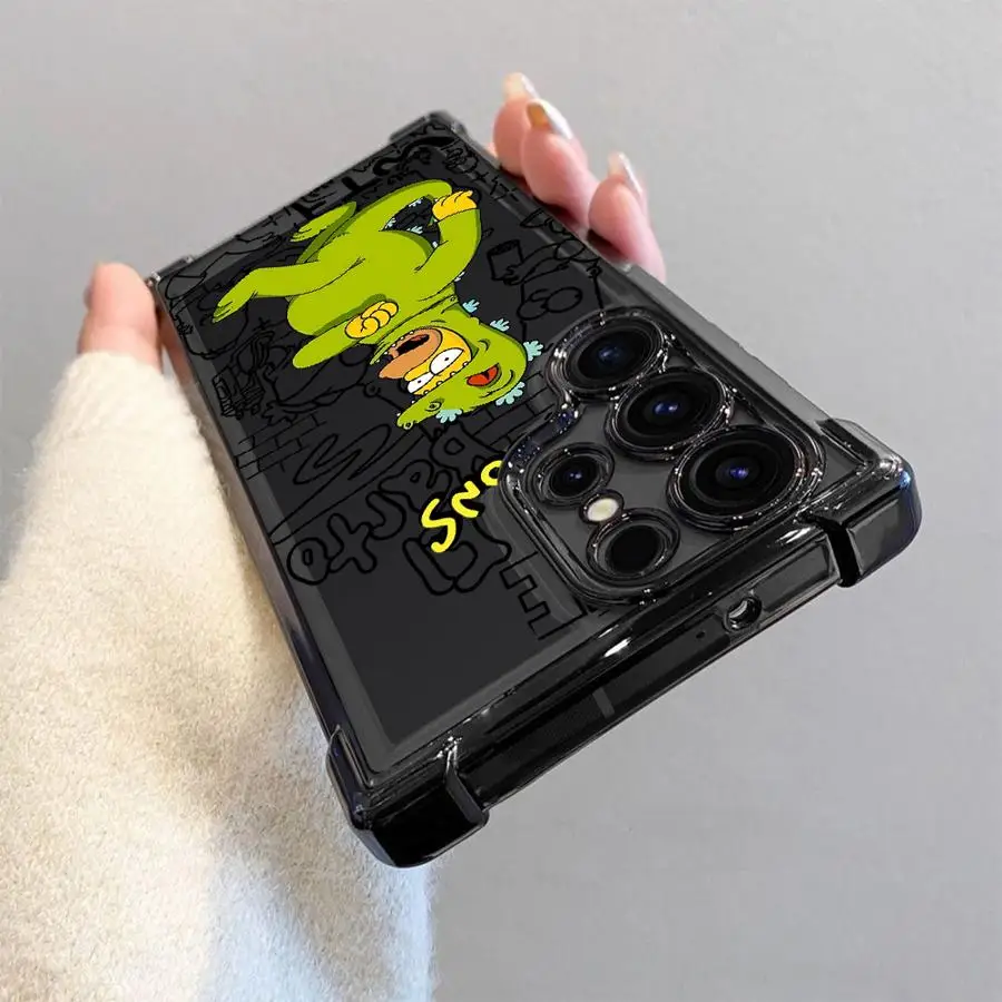The Simpsons Cute Soft Phone Cover Case
