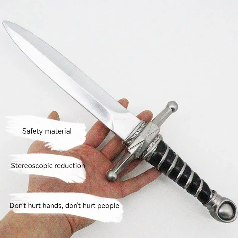 

38cm Children Sword Weapon Movie Cosplay Sword Prop Role Play Gift Safety PU Simulation Weapon Kid Adult Model