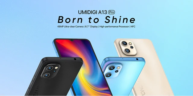 UMIDIGI A13 Pro Android Smartphone NFC 48MP AI Triple Camera