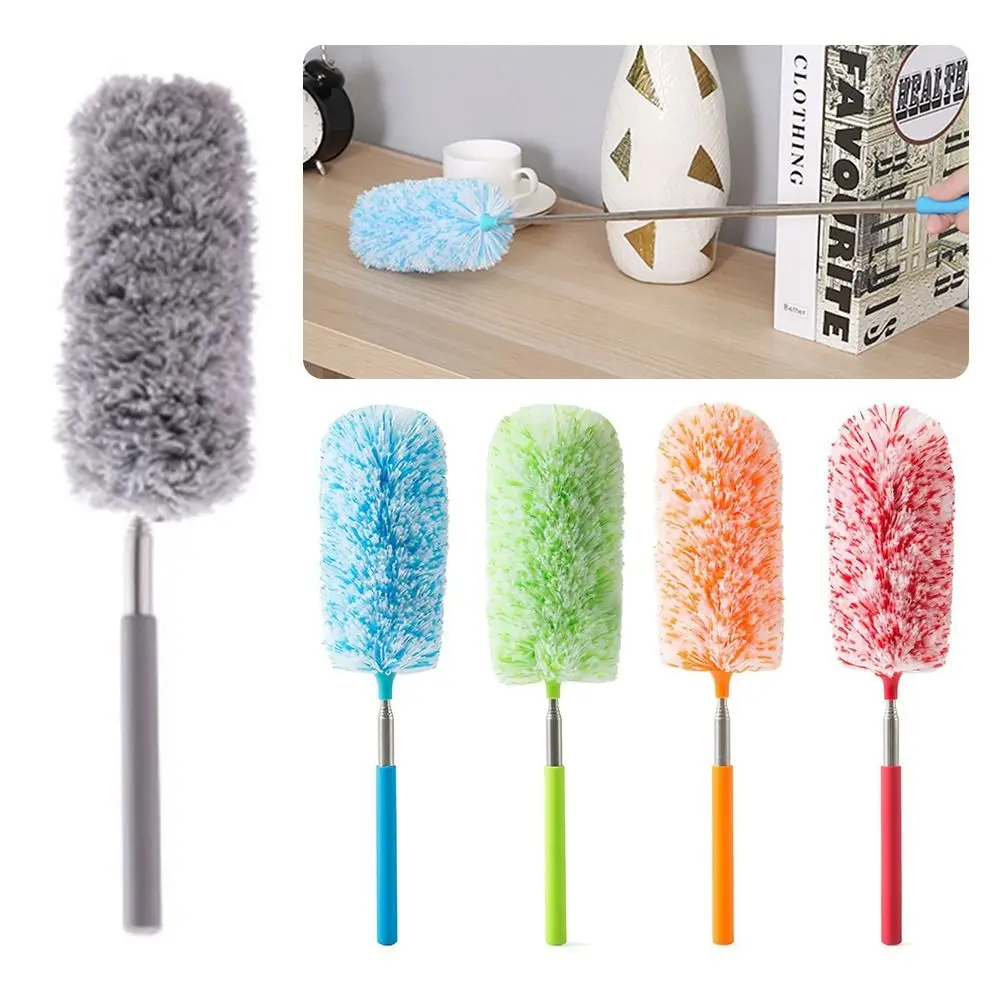 ExtendableHandleMicrofiberFeatherDusterTelescopicDustBrush