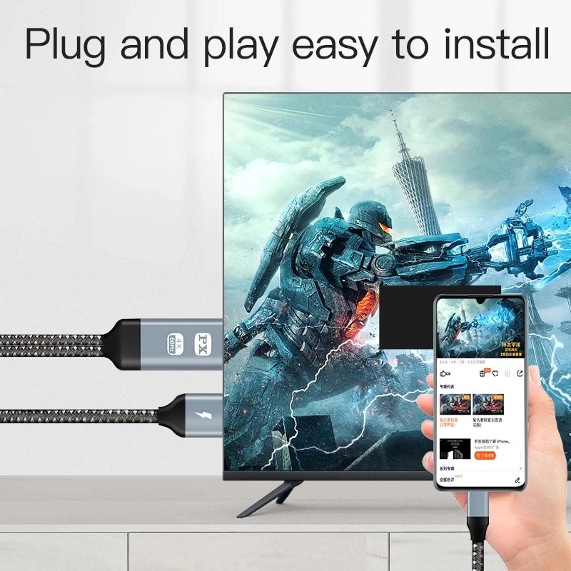 ȭ е  ƺϿ HD ̺, PX 4K, 2K, CŸ-HDMI ȣȯ, ޴-TV Mhl-HDMI USB C 3.1-HDMI  ̺