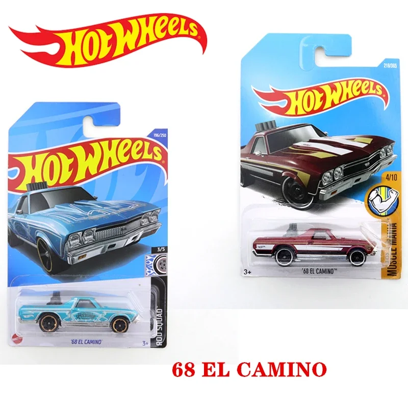 

Hot Wheels 68 EL CAMINO Mini Alloy 1/64 Metal Diecast Model Car Kids Toys Gift