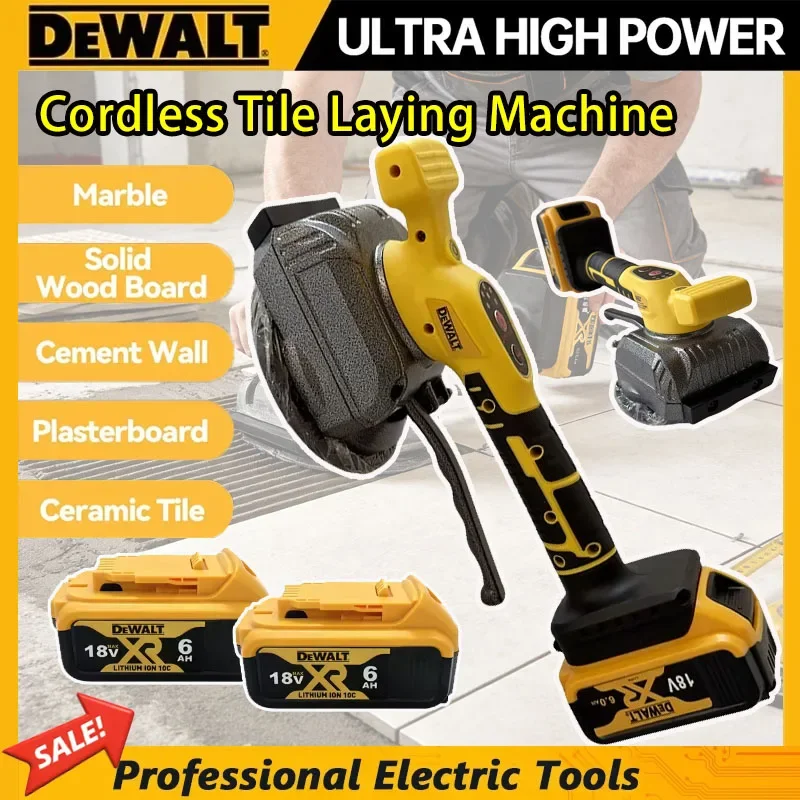 디월트 타일 진동 레벨링 머신 5단 속도 조절 타일러 바이브레이터 도구 (바닥, 벽, 가정용 타일 도구)