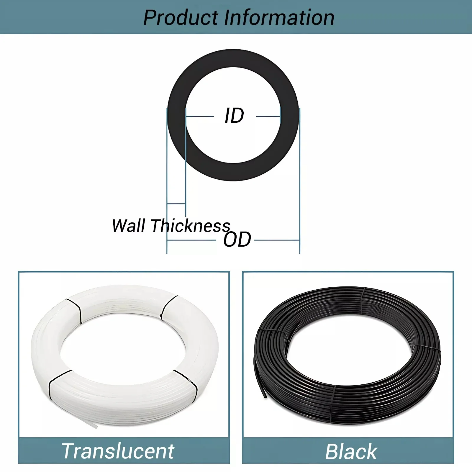 PA6 Nylon Druckluftschlauch - Innen-Ø 2,5-10mm, 20 Produktbild-Vorschau 11