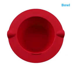 Heat-Resistant Silicone Wax Warmer Bowl (Bowl Red)