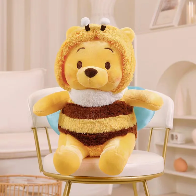 thumbnail image 1 of Disney Winnie The Pooh Cute Bear Doll Soft Plush Toy Bee Stuffed The Best Birthday Gift for Children's Girls Kids Young Person, 1 of 4