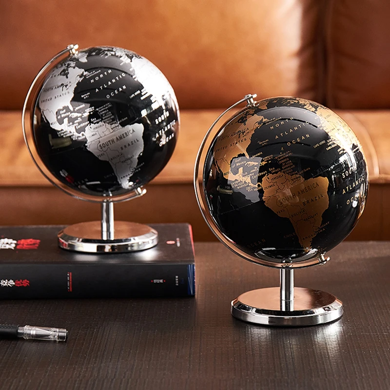 

Nordic Creative Black Water Globe Living Room Office Decoration Ball Study Desk Decorations