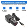 HD 4K IMX415 USB Webcam With 2.8-12mm Varifocal Zoom Lens 2K 4MP PC Usb Video Camera UVC OTG Plug And Play For Live Streaming 2