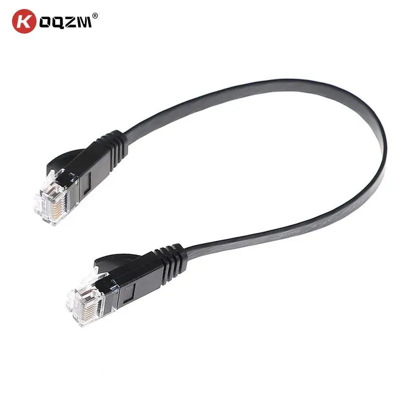 Кабель Ethernet CAT 6 30 см высокоскоростной тонкий сетевой кабель RJ45 патчкорд для