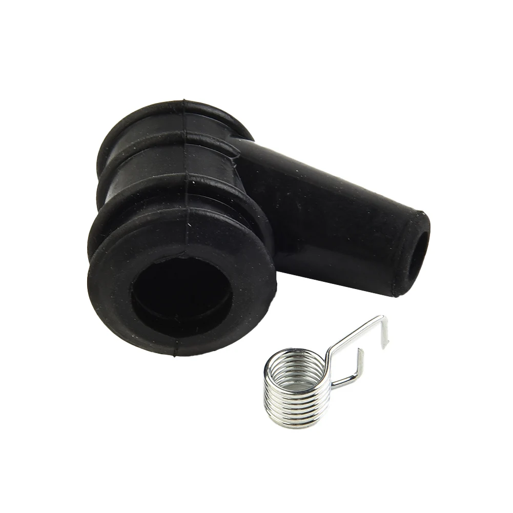 Replacement Rubber Spark Plug Cap Cover Fits For 5mm HT Mower Blower Strimmer Garden Yard Lawn Mower Parts Tools Accessories