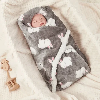 Baby Fleece Swaddle Blanket 5