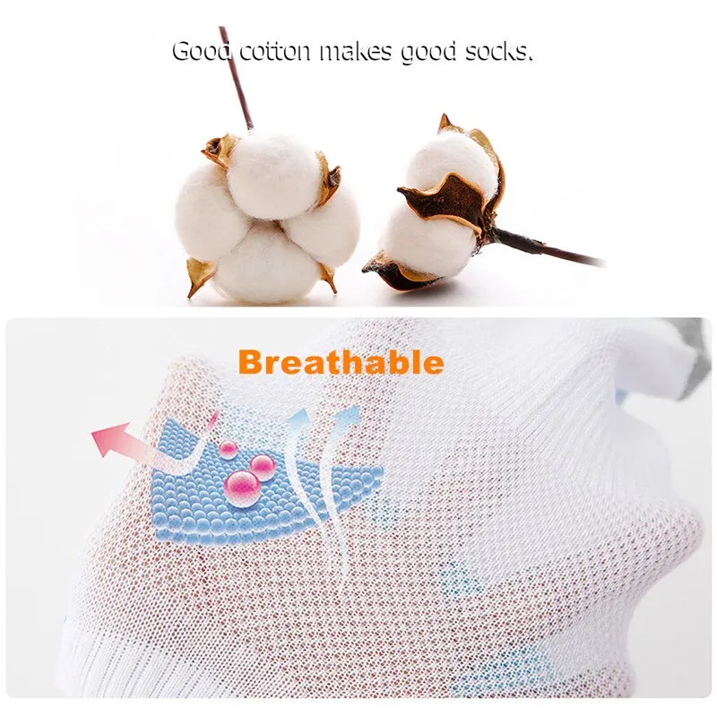 Womens Socks 5 Pairs Women Elegant Socks Retro Polyester Cotton Low Tube Girl Breathable Japanese Style Casual Stockings