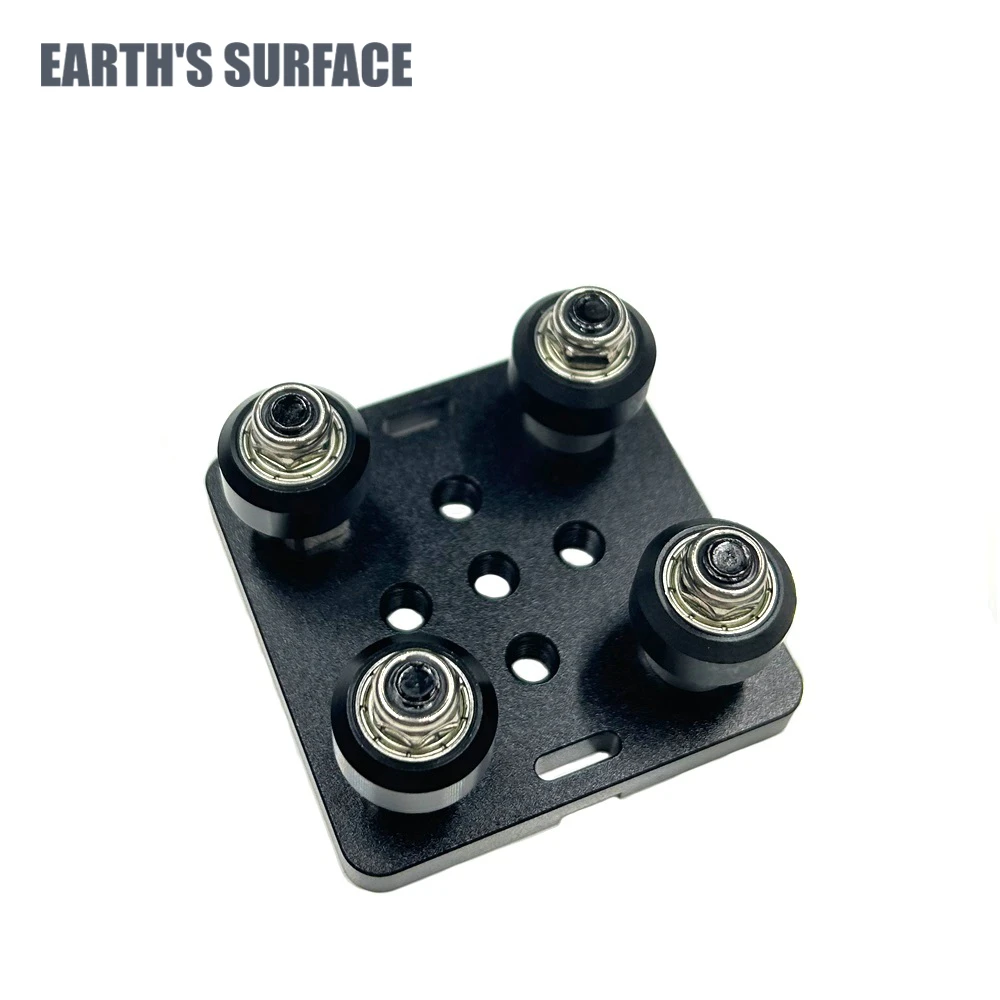 ES-3D 프린터 부품 V 슬롯 갠트리 플레이트 세트, 알루미늄 프로파일 미니 룰렛 키트, 3D 프린터용 특수 슬라이드 플레이트, 2040V 슬롯