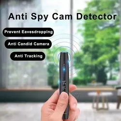 Anti Hidden Camera Detector Pen Security Protection RF Signal Eavesdropping Cam Spy Gadgets Wireless GSM GPS Audio Bug Finder
