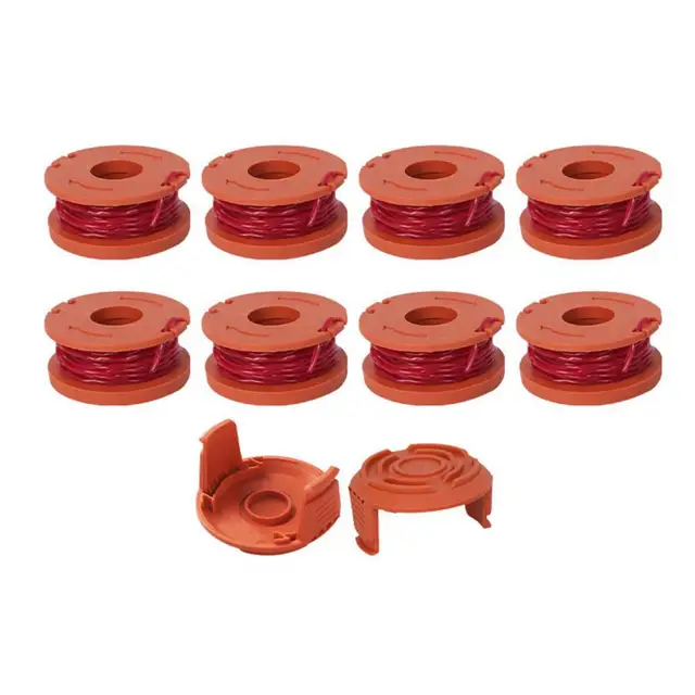 1 Beállított Gyomi Evő Húr Gyorsabb Sebesség Nagy Szilárdságú Redukciós Ellenállás Csere Fűnyíró Kötél Trimmer Orsó Burkolata A Worxhoz - Image 5