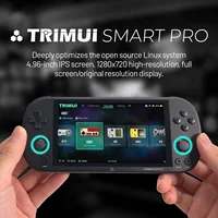 Console de jeu rétro portable Trimui Smart Pro, écran IPS 4,96 pouces, système Linux, joystick RGB 2