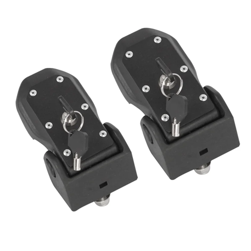 

Engine Hood Latch Lock Catches Kits for Wrangler JK 07-17 JL Unlimited 18-Later JT 20-Later Metal