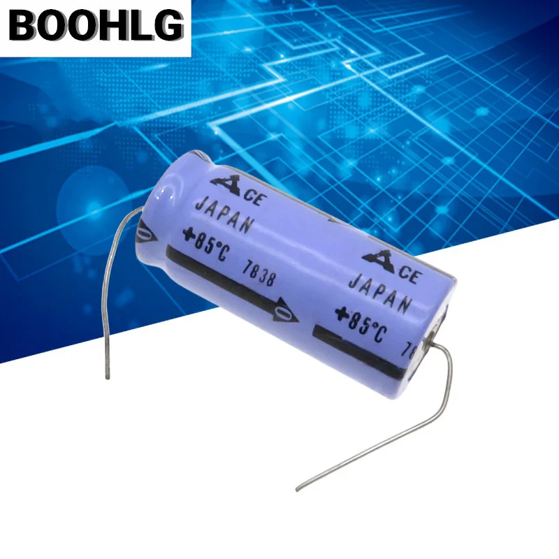 2pcs 3300UF 40V Panasonic horizontal axial electrolytic capacitor 40V 3300UF 22X50