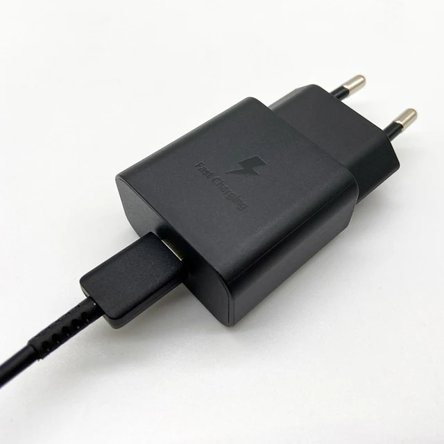 Samsung-Adaptateur secteur mural USB C PD, Chargeur rapide, Galaxy A12, A13, A14, A23, F42, M14, M32, A32, M13, S10, S9, S8 Plus, A34, 15W 4