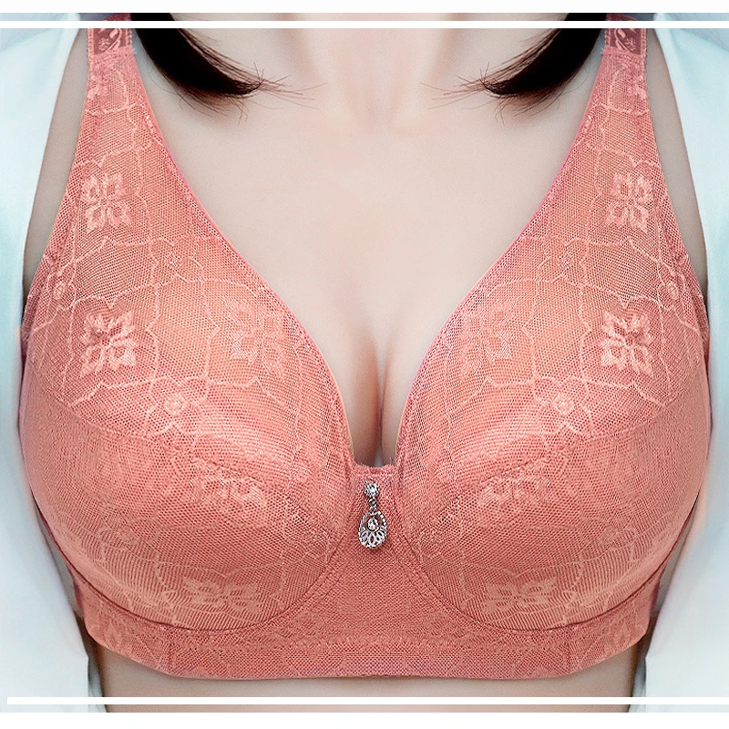 Full Cup C Dd E F G Women Plus Size Cothing Bra Support Push Up Fine Ladies Night Sleep Biancheria Intima Erotica Lingerie Big Spaccato Bh