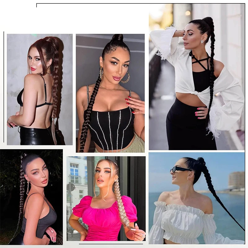 Рисунок 6 - Синтетические длинные плетеные