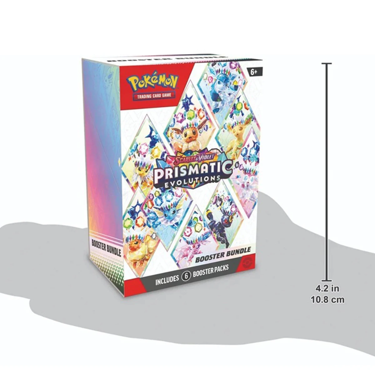 Kayou Pokémon 72Pcs Pokémon English Booster Packs, Scarlet Violet 151 Blind Box Cards, Prismatic Evolutions Pokémon Mega Card Collector's Edition, Party Board Game Battle Game Props, Great Collectible Gift for Card Enthusiasts