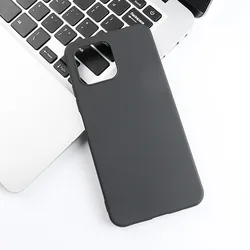 Elegant Black Soft Silicone Case - Durable TPU Protective Cover for Oukitel C21 Pro (Black)