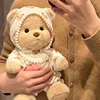 30cm Plush Toy Bear Clothes For Kawaii Plush Doll Clothing Soft Bear White Brown Comfortable Change Of Clothes Cute Bear Kid Toy 4