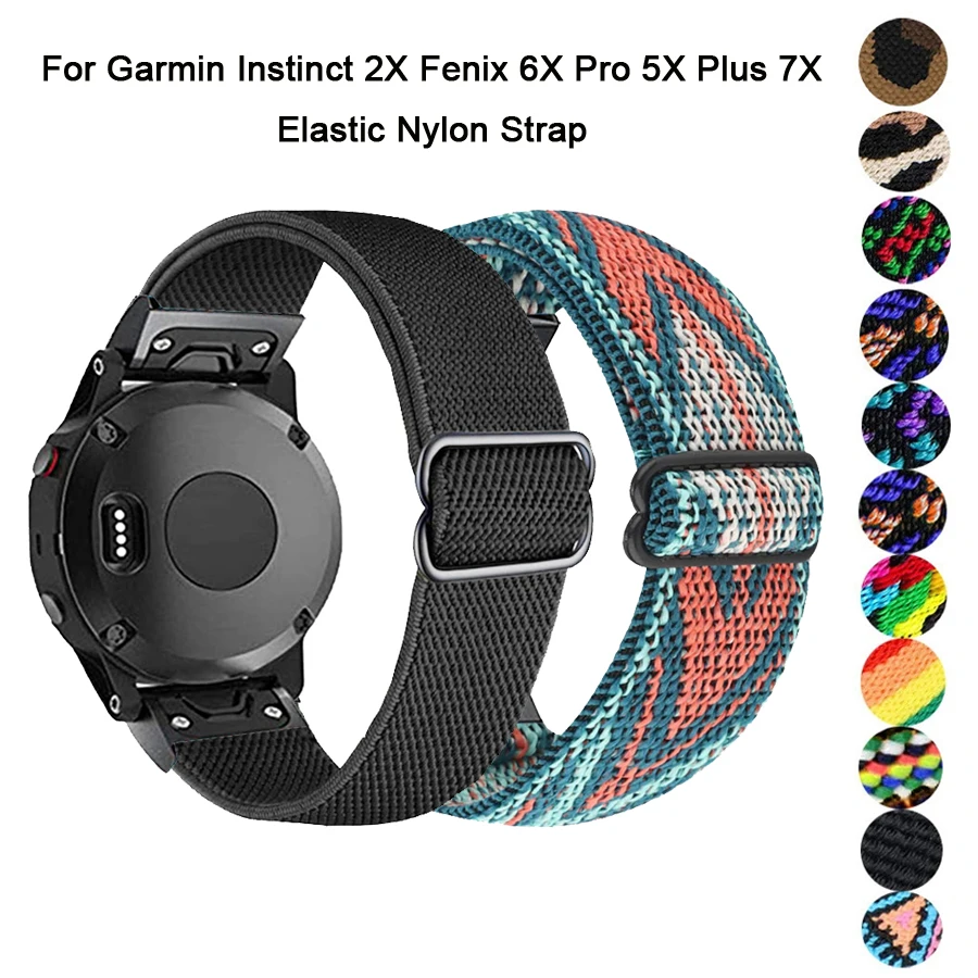 Cinturino In Nylon Trail Loop 26mm 22mm Per Garmin Fenix 6X 6 - Foto 4