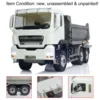 In Stock 6*6 LESU RC Hydraulic Dump Truck 1/14 Remote Control Dumper Car Tamiyaya Tipper Model Light Sound Set Toys TH02557 1