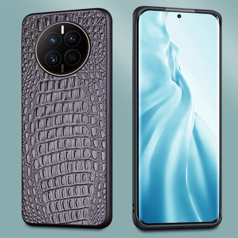

For Huawei Mate 50 Se Case Cover Luxury Genuine Leather Flip Back Cover For Huawei Mate50 Pro Se Cases Back Shell