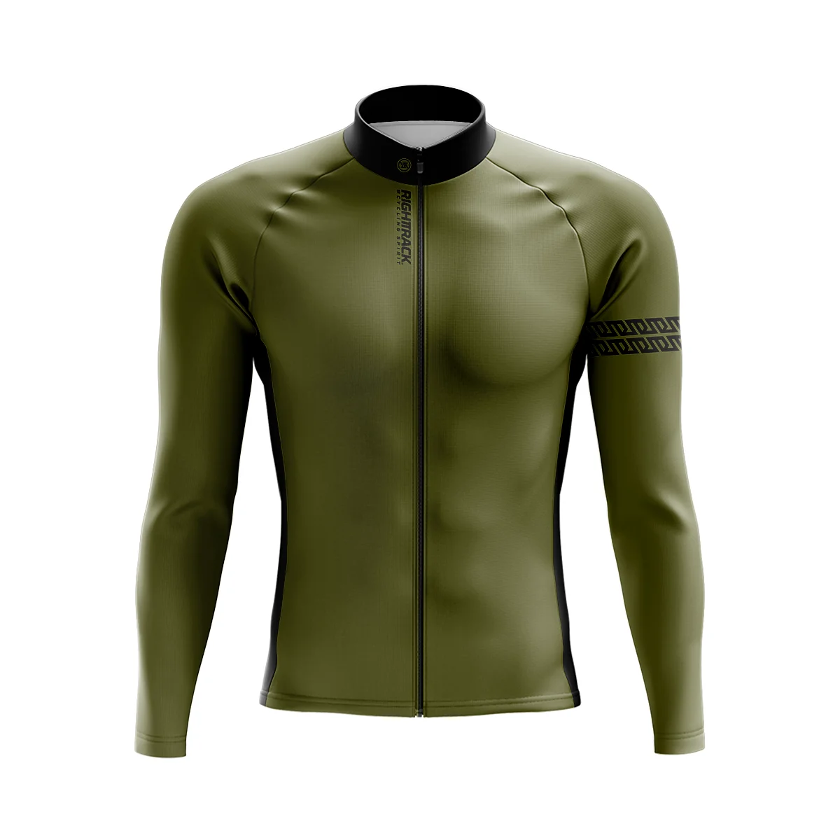 thumbnail image 1 of Nueva camiseta de ciclismo de invierno para hombre, de manga larga, polar, térmica, colorida, ropa de ciclismo RIGHTTRACK, ropa superior para bicicleta de montaña, 1 of 5