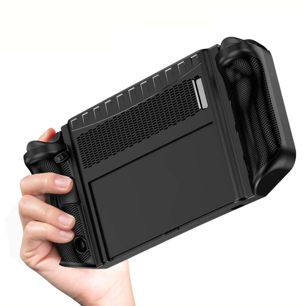 Shockproof TPU Case with Stand and Anti-slip Protective Sleeve for Gaming Device Accessories