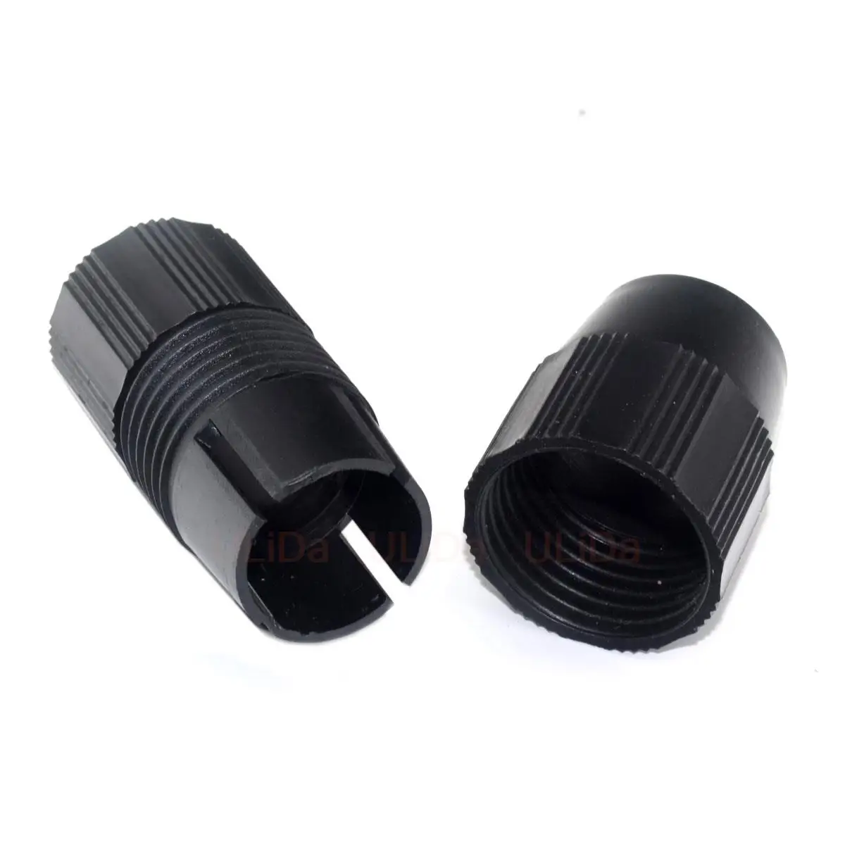 16 Morsetti Per Tubi Doppi In Plastica Nera, Clip Per Tubi A - Foto 9