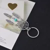 Dreamcatcher Metal Feather Dream Catcher Key Chain Keyring Women Vintage Charm Fashion Bohemian Indian Style Keychain New 4
