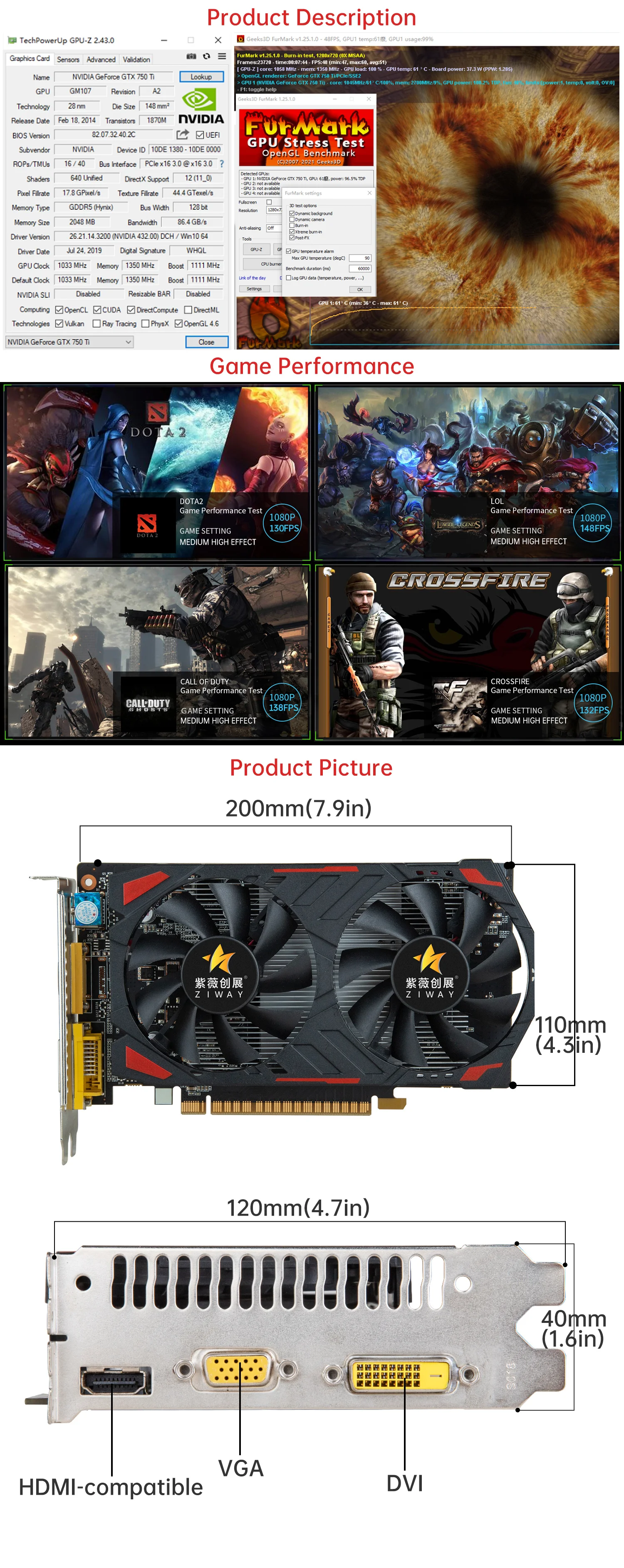 best graphics card for pc HUANANZHI Graphic Card RTX 2060 GTX 650 750 760  960 1060 1660 Super 2G 4G 3G 6G 8G RX 550 560 4G Video Cards GDDR4 GDDR5 good video card for gaming pc