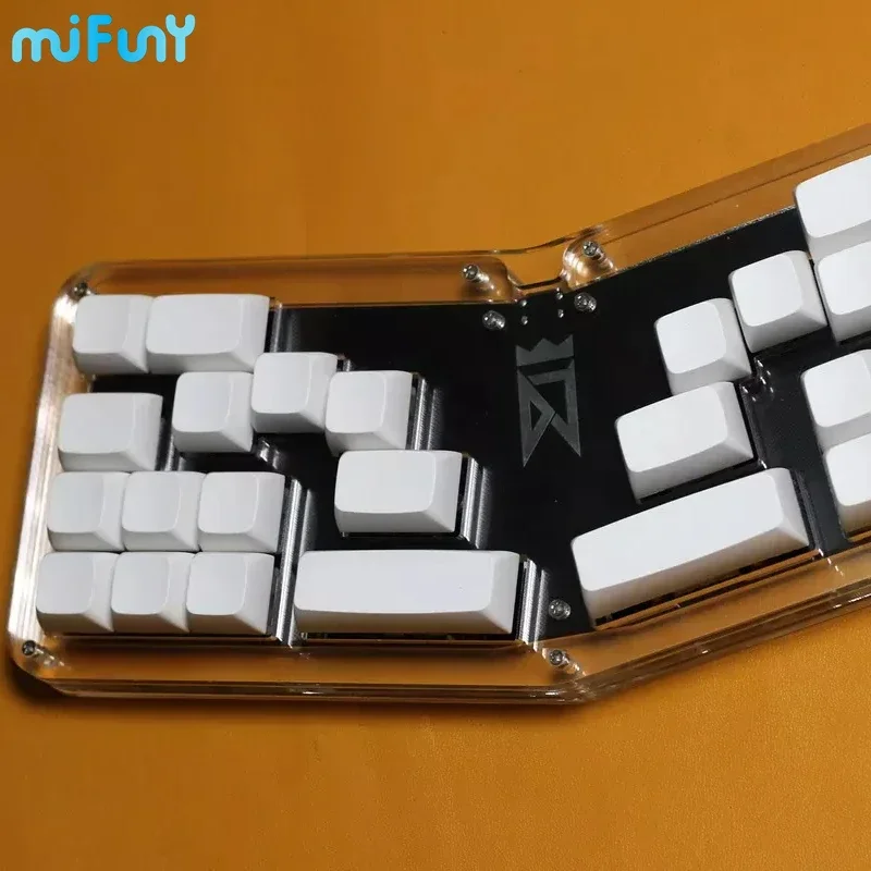 

Проводная Механическая клавиатура MiFuny, игровая клавиатура с подсветкой RGB, 28 клавиш, под заказ, эргономичная, для Windows, Mac, LiNUX