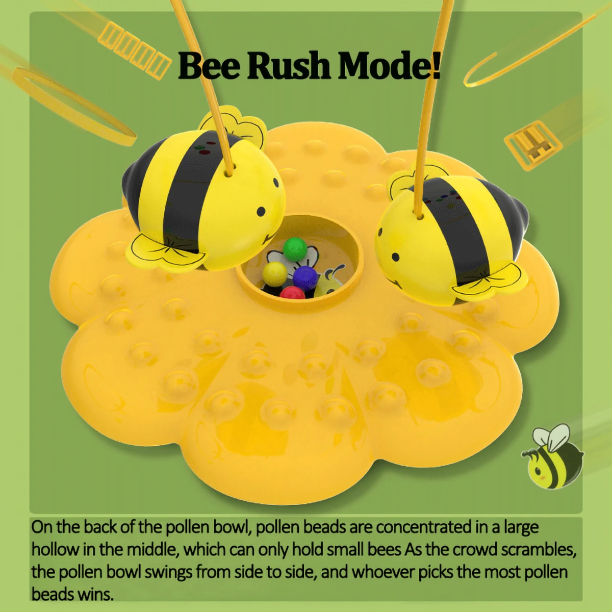 Little Bee Multifunctional Board Game Puzzle Fishing Toys Interactive Educational Toys For Kids Christmas Gift Family Games 3