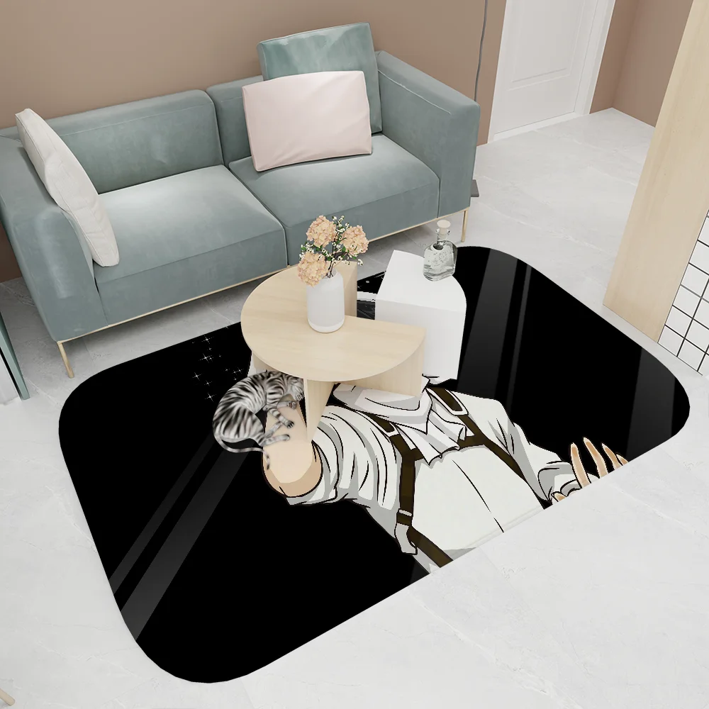 Attack On Titan Levi Ackerman Bath Mat Kids Room Bedroom Decoration Balcony Anti-Slip Doormat Living Room Alfombra 5